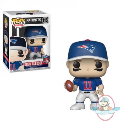 POP! NFL Legends Patriots Drew Bledsoe #115 Vinyl Figure Funko