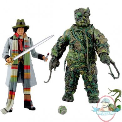 Dr Who Figures Collectors Set The Seeds Of Doom by Underground Toys