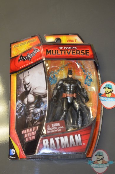 DC Comics Multiverse Batman Arkham City Armored 4 inch Figure Mattel