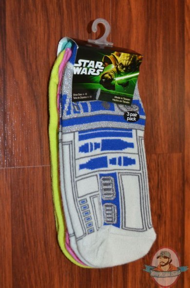Star Wars R2-D2, C-3PO, & Yoda Socks 3pk SWX0004S3A
