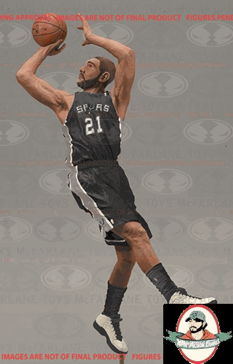 McFarlane NBA Serie 24 Tim Duncan Spurs Random Chase figure