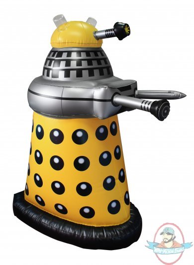 Doctor Who Small Inflatable Yellow Dalek by Underground Toys