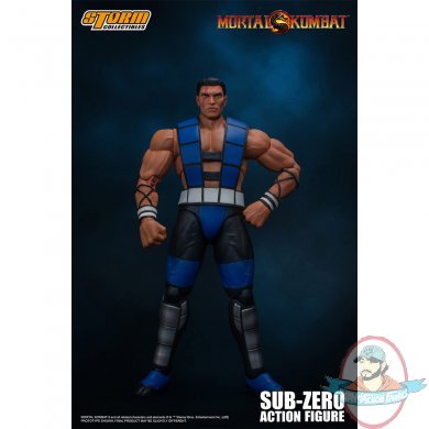 1/12 Scale Mortal Kombat Sub-Zero Unmasked Figure Storm Collectibles