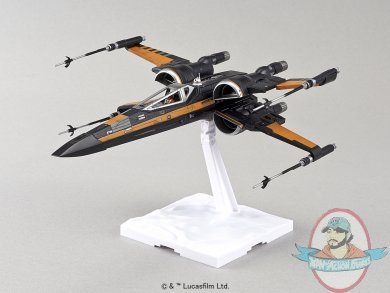 1/72 Star Wars The Force Awakens Poe's X-Wing Fighter Bandai BAN210500