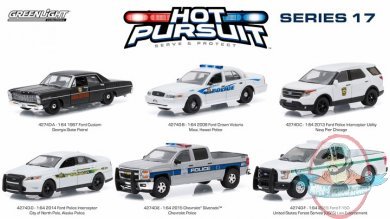 1:64 Hot Pursuit Series 17 Set of 6 by Greenlight 