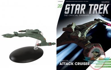 Star Trek Starships Figure & Magazine #4 Klingon Patrol Eaglemoss 