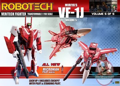 Robotech VF-1J Transformable Veritech Fighter Miriya Sterling Volume 5