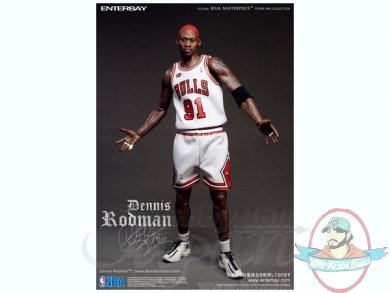 1/6 Real Masterpiece NBA Collection Dennis Rodman Enterbay