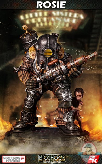 1/4 Scale BioShock Infinite Big Daddy Rosie statue by Gaming Heads