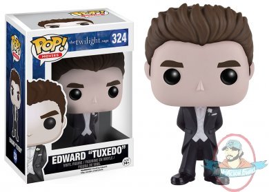 Pop! Movies Twilight Edward Cullen "Tuxedo" #324 Vinyl Figure by Funko
