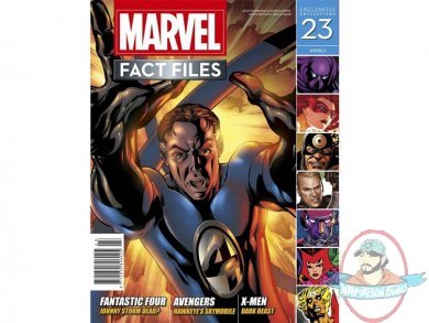 Marvel Fact Files # 23 Reed Richards Cover Eaglemoss