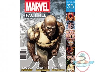 Marvel Fact Files #35 Luke Cage Cover Eaglemoss