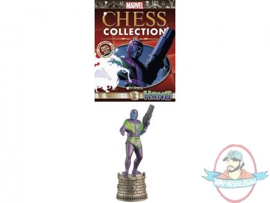 Marvel Chess Figurine Magazine #11 Kang Black Rook Eaglemoss