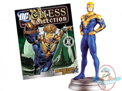 DC Superhero Chess Figure #61 Booster Gold White Pawn Eaglemoss