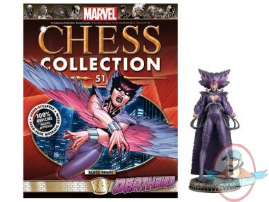 Marvel Chess Figure Collection #51 Deathbird Black Pawn Eaglemoss