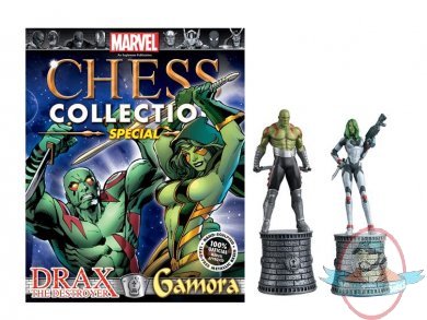 Marvel Chess Collection Special #4 Gamora & Drax Eaglemoss