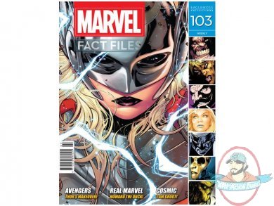Marvel Fact Files #103 Female Thor Eaglemoss