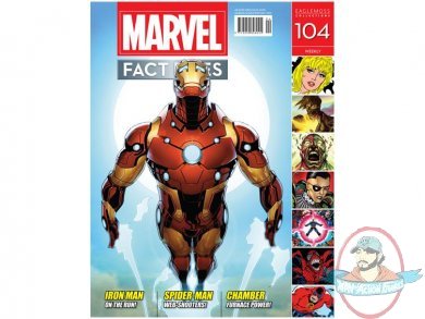 Marvel Fact Files #104 Iron Man Bleeding Edge Eaglemoss