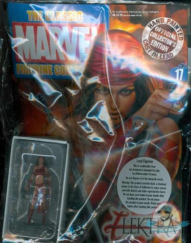 Classic Marvel Figurine Collection Magazine #17 Elektra Eaglemoss