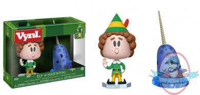 Vynl Elf Buddy & Narwhal 2 Pack by Funko