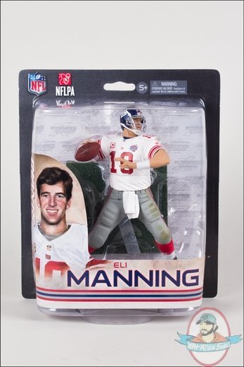 McFarlane NFL Eli Manning New York Giants 2014 Sports Picks Figure 
