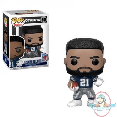 POP! NFL Dallas Cowboys Ezekiel Elliott #68 Vinyl Figure Funko