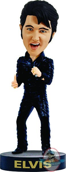 Elvis Black Leather ’68 Comeback Special Bobblehead Royal Bobbles