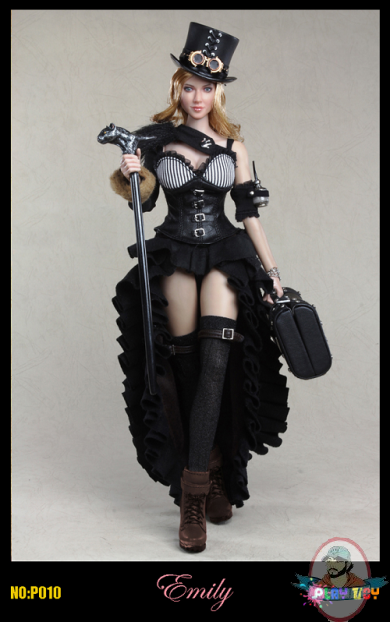 Play Toy 1/6 Action Figure Steam Girl "Emily" PT-P010