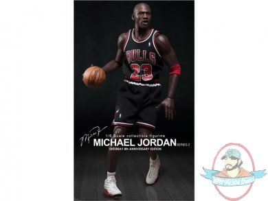 1/6 Masterpiece Michael Jordan Series 2 Black Road Ed Enterbay RM-1055