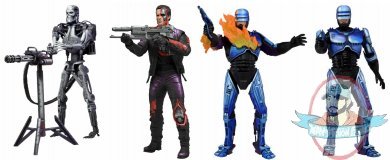 Robocop Vs Terminator Series 1 & 2 Set of 4 Figures Neca