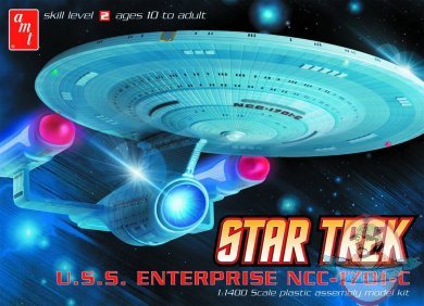Star Trek 1/1400 Enterprise 1701-C Model Kit