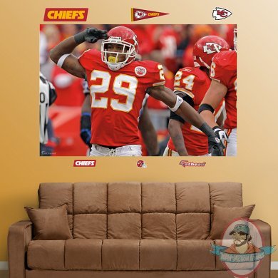 Eric Berry Salute In Your Face Mural Kansas City Chiefs NFL