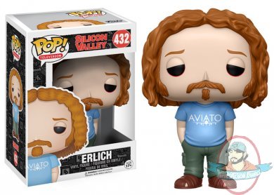 Pop Television Silicon Valley Erlich #432 Vinyl Figure by Funko