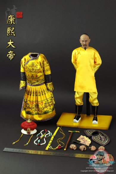 1/6 Emperor “Kangxi” The Great Action Figure Boxed Set 303T-ES3001