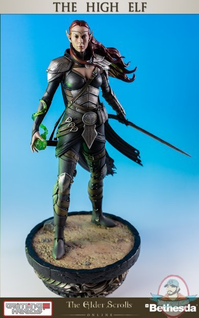  Elder Scrolls Heroes of Tamriel The High Elf  Statue 