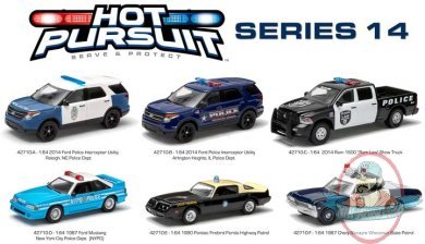 1:64 Hot Pursuit Series 14 Set of 6 by Greenlight 