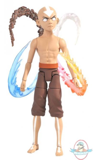 Avatar Series 4 Deluxe Aang Final Battle Figure Diamond Select