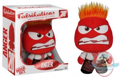 Disney Fabrikations Inside Out Anger 6 inch Plush Figure Funko