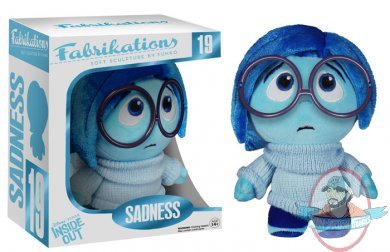 Disney Fabrikations Inside Out Sadness 6 inch Plush Figure Funko