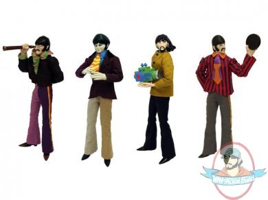 The Beatles Yellow Submarine 12" Figure Set of 4 Factory Entertainment
