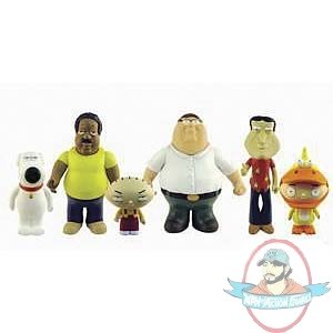 Family Guy Talking Action Figures Series 1 Set of 6 by Playmates