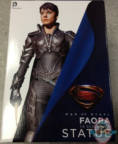 Man of Steel: Superman Faora 1/6 Scale Iconic Statue Dc Collectibles