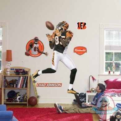 Fathead Fat Head Chad Johnson NFL Bengals Fathead Fat Head Chad Johnson NFL Bengals
