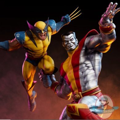 Marvel Colossus & Wolverine Fastball Special Premium Format Sideshow 