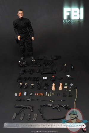 Soldier Story 1/6 FBI CIRG Critical Incident Response Group