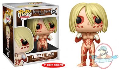 Pop! Animation Attack on Titan Female Titan 6-Inch #233 Figure Funko