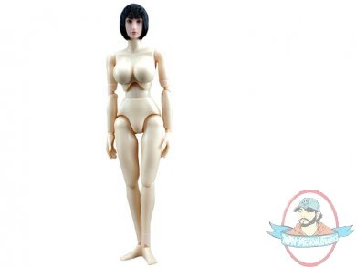 Female Body -Black Short Straight Hair with Large Chest