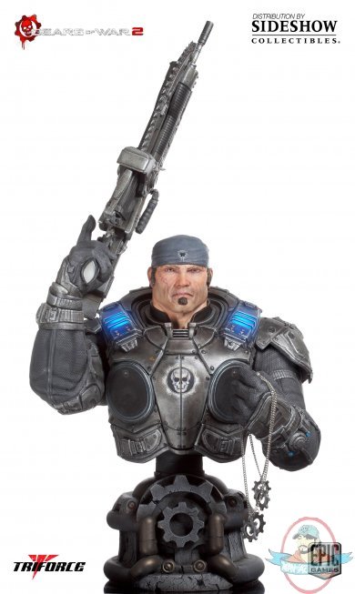 Gears of War 2 Marcus Fenix Collectible Bust  by TriForce