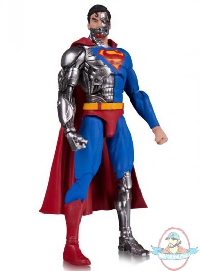 DC Essentials Cyborg Superman Figure Dc Collectibles