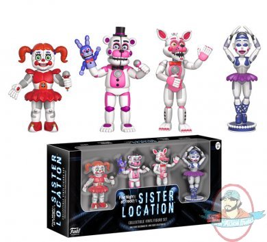 Five Nights at Freddy's Sister Location 2" Vinyl Figure Set by Funko